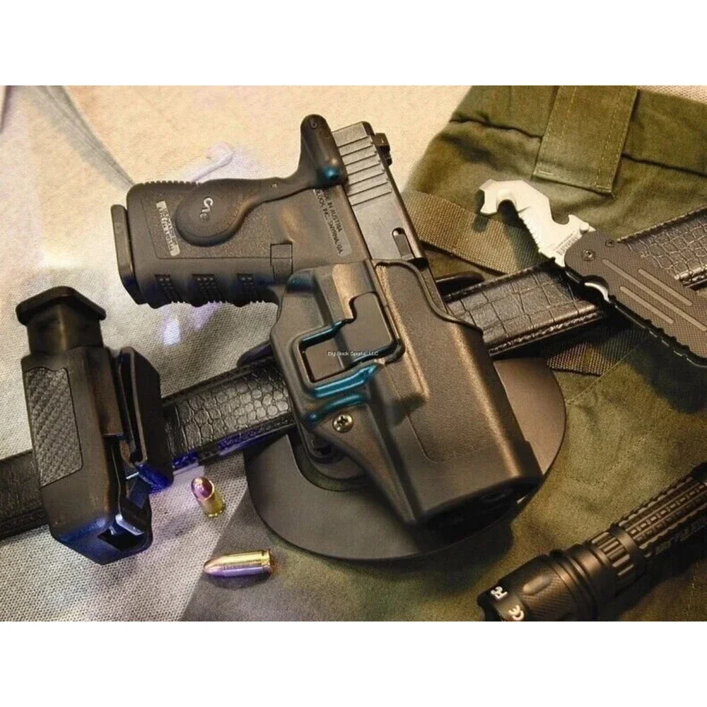 Blackhawk 410501BK-R Serpa CQC Concealment Holster Right Hand For H&K USP FLW288